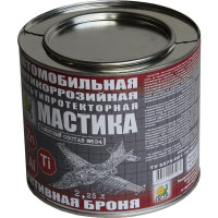 Мастика ПЕТР 634 Активная броня, антикоррозийная, мультипротекторная, банка, 2.25 л 634AB2.25L