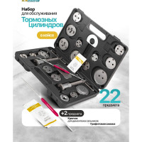 Набор для обслуживания тормозных цилиндров iLOFORCE 22 предмета IF-65809+2(60824)