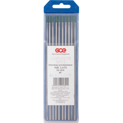 Вольфрамовый электрод GCE WP 400P032175SB