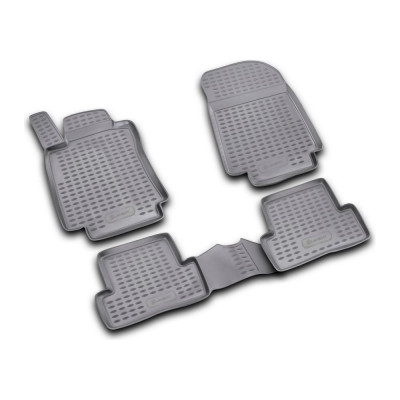 Коврики в салон ELEMENT для RENAULT Clio III 2005 г.в., 4 шт., полиуретан NLC.41.12.210