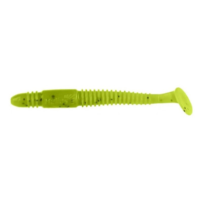 Виброхвост Helios hs-17-009 minoga 3.75"/9.5 см, pepper lime, 5шт 00000132663