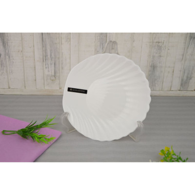 Обеденная тарелка BONAFFINI Ракушка 17 см, без деколи СП5442