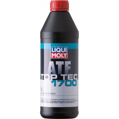 Синтетическое трансмиссионное масло для АКПП LIQUI MOLY Top Tec ATF 1700 3663