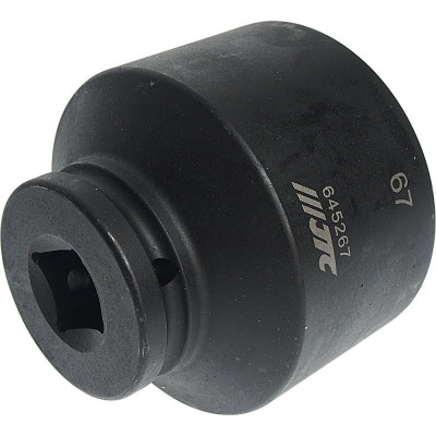 Головка торцевая ударная 6-гранная 67 мм, 3/4", длина 80 мм JTC JTC-645267