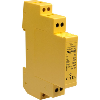 Устройство защиты для защиты витой пары Citel DLA-06D3 6401011