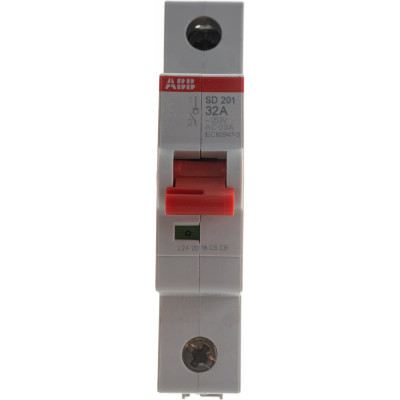 Однополюсной рубильник ABB SD201/32 2CDD281101R0032