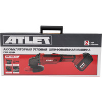 Аккумуляторная угловая шлифовальная машина ATLET CGA18ND