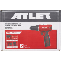 Аккумуляторная дрель шуруповерт ATLET CDT212D.1