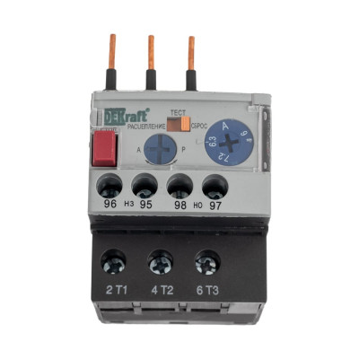 Тепловое реле DEKraft РТ03-09-18-6.30A-9.00A 23114DEK 276595