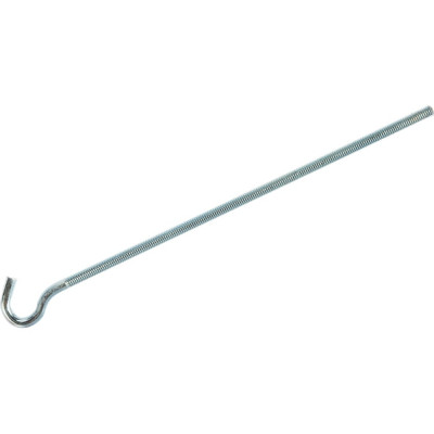 Крюк с метрической резьбой КРЕП-КОМП м8х250 250шт кр8250