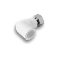 Уголок AQUALINK ПП с накидной гайкой 25х3/4 10 шт. 03600