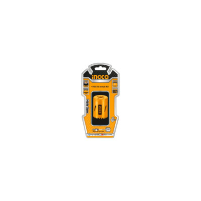 Коронка биметаллическая HSS M3 38 мм INGCO HSB10381