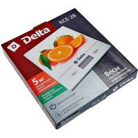Настольные электронные весы Delta KCE-28 Апельсин : 5 кг, стекло 0R-00001717
