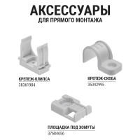 Гофра для кабеля TDM ELECTRIC 25мм ПВХ с зондом 75 метров легкая SQ0401-0003