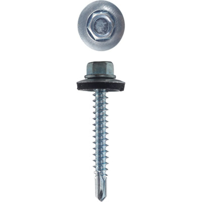 Кровельный саморез НАКРЕПКО оцинкованный 5,5х76, 40 шт. 404513