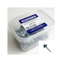 Саморез НАКРЕПКО кровельный по дереву оцинк 4,8х70 240 шт. 204604