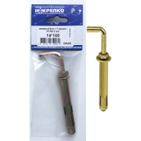 Анкерный болт НАКРЕПКО с прямым крюком 14х100 25 шт. 106405