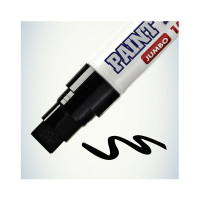 Набор маркеров-краски Munhwa, 6 шт, Jumbo черная, 15 мм, нитро-основа JPM15-01