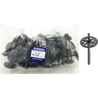 Дюбель НАКРЕПКО для т/изоляции с пласт гв 10х140 50 шт. 207005