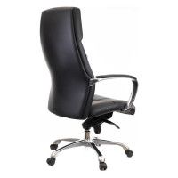 Кресло Everprof Madrid кожа черный EP-222 leather Black