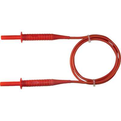 Провод измерительный 1.8 м с разъемами банан 5кВ красный SONEL WAPRZ1X8REBB