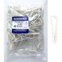 Дюбель-хомут НАКРЕПКО (белый) 19-25 500 шт. 207103