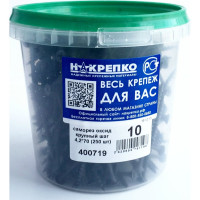 Саморез по дереву НАКРЕПКО оксид. 4,2х70, 250 шт. 400179
