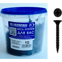 Саморез по металлу НАКРЕПКО оксид. 3,5х25, 800 шт. 400802