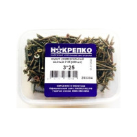 Шуруп НАКРЕПКО универсальный желтый 3х25 2400 шт. 203304