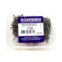 Шуруп НАКРЕПКО универсальный желтый 3х30 1200 шт. 203305