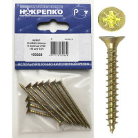 Шуруп НАКРЕПКО универсальный желтый 4х60 250 шт. 103325