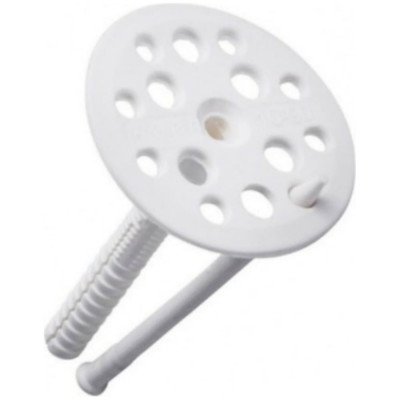 Дюбель для теплоизоляции НАКРЕПКО с пласт. гвоздем, 10х120, 50 шт. 207004