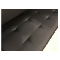 Диван Мягкий офис Сатурн трехместный черный СТР301ЧН