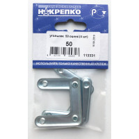 Угольник НАКРЕПКО 50 оцинк 100 шт. 113331