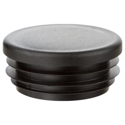 Круглая заглушка для труб НАКРЕПКО (внутренняя; черная; 73 мм; 6 шт) 216815