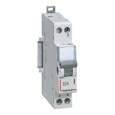Переключатель Legrand CX3 1ПК со средней точкой 32A 412902