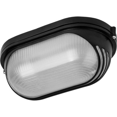 Светильник TDM ELECTRIC НПБ1207 черный/овал ресничка 100Вт IP54 SQ0303-0058