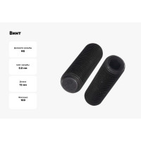 Установочный винт с внутренним шестигранником КРЕП-КОМП DIN 913, 5x12, пр. 12.9, тупой конец, черный, 100 шт. ву512пр