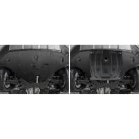 Защита картера + КПП + комплект крепежа АвтоБроня Сталь Hyundai Palisade 2020- V - 2 2 111.02385.1