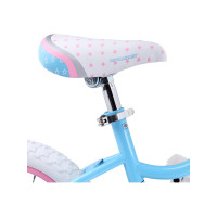 Велосипед Royal Baby Stargirl Steel 14", стальная рама RB14G-1 Голубой/Розовый