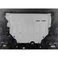 Защита картера и КПП Rival для Audi A3 8V V - 1.2; 1.4; 1.8 2012-2016/Audi A3 8V рест 333.5128.1