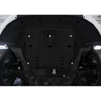 Защита картера и КПП АвтоБроня для Hyundai Sonata VIII 2019- г.в./Kia K5 2020- г.в., ST 1.5 мм 111.02861.1