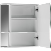 Шкаф-зеркало Айсберг Волна 1-60 правый DA1035HZ