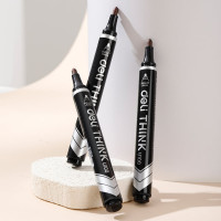 Маркер DELI перманентный Think круглый пиш. наконечник 1.5мм черный EU10020