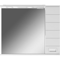 Шкаф-зеркало Домино Cube 80 Эл. правый DC5011HZ
