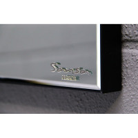 Зеркало Sansa Corsica 900x400 black без подсветки SB1062Z