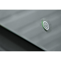 Зеркало Sansa Cosmo 80 black с подсветкой SC1050Z