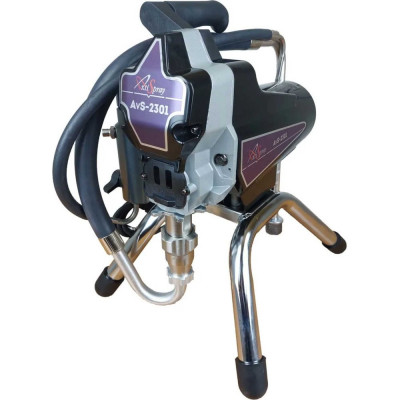 Окрасочный аппарат AktiSpray комплект, 2,3 л/мин, 220 бар, 1300 Вт, 220 В, 50 Гц AvS-2301