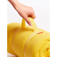 Плед Tplus 1500x2000 мм, флис, желтый T016717