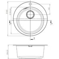 Мойка ALVEUS GRANITAL GENESIS BOOGIE 10 G91 FI 505 1133430